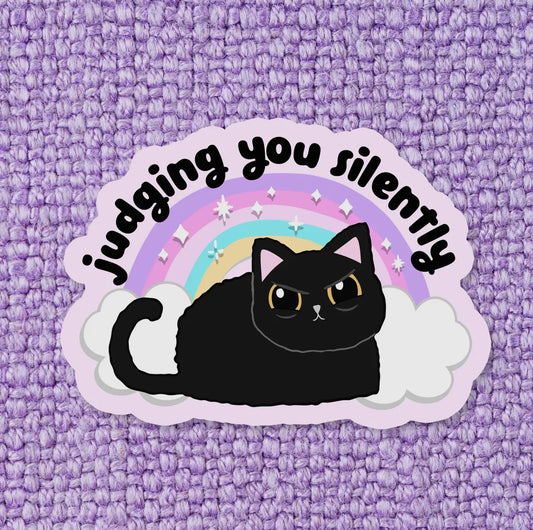 Judging sticker