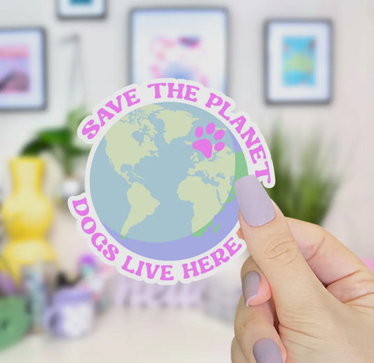 Save The Planet Sticker