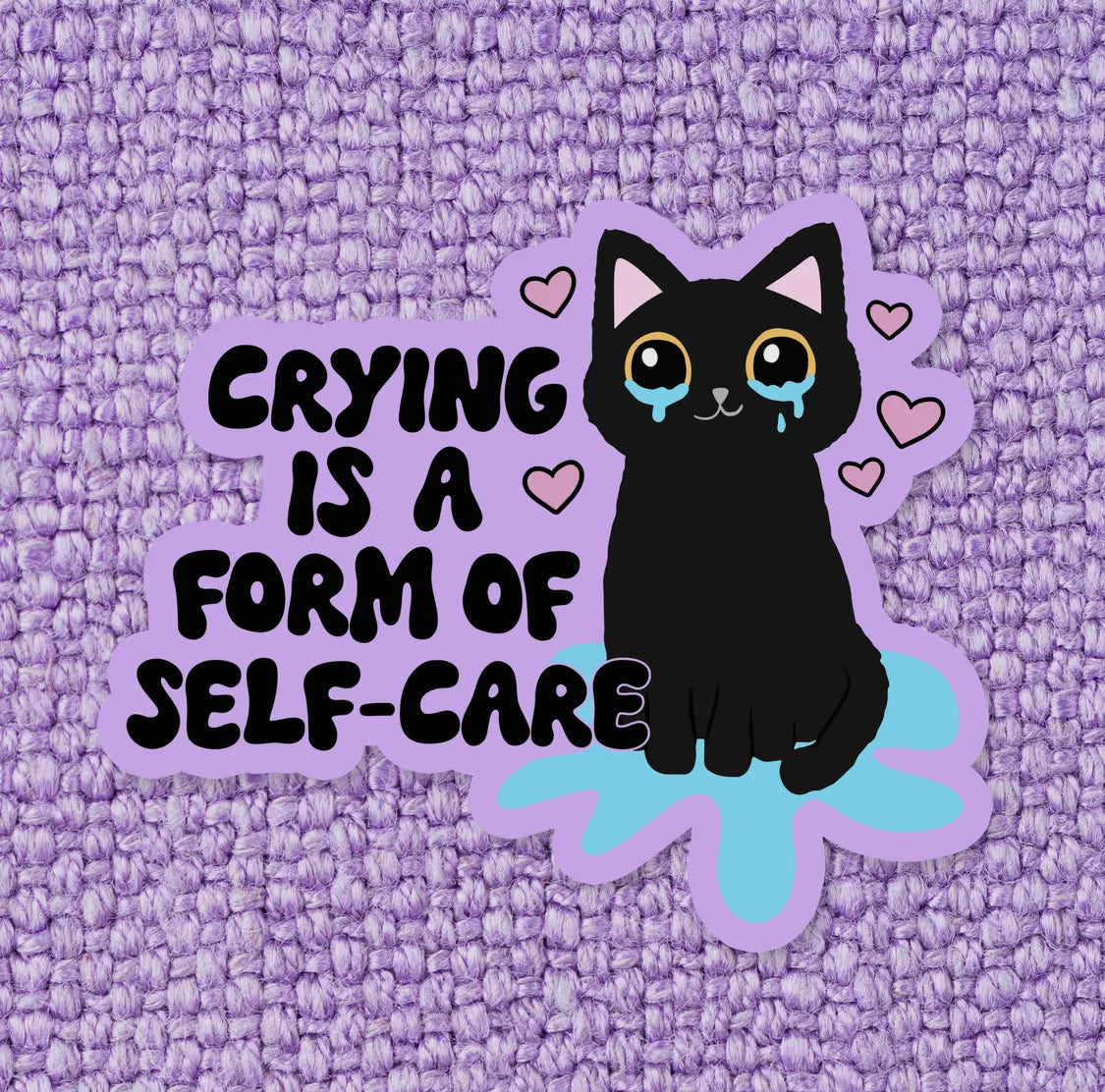 Self Care Sticker