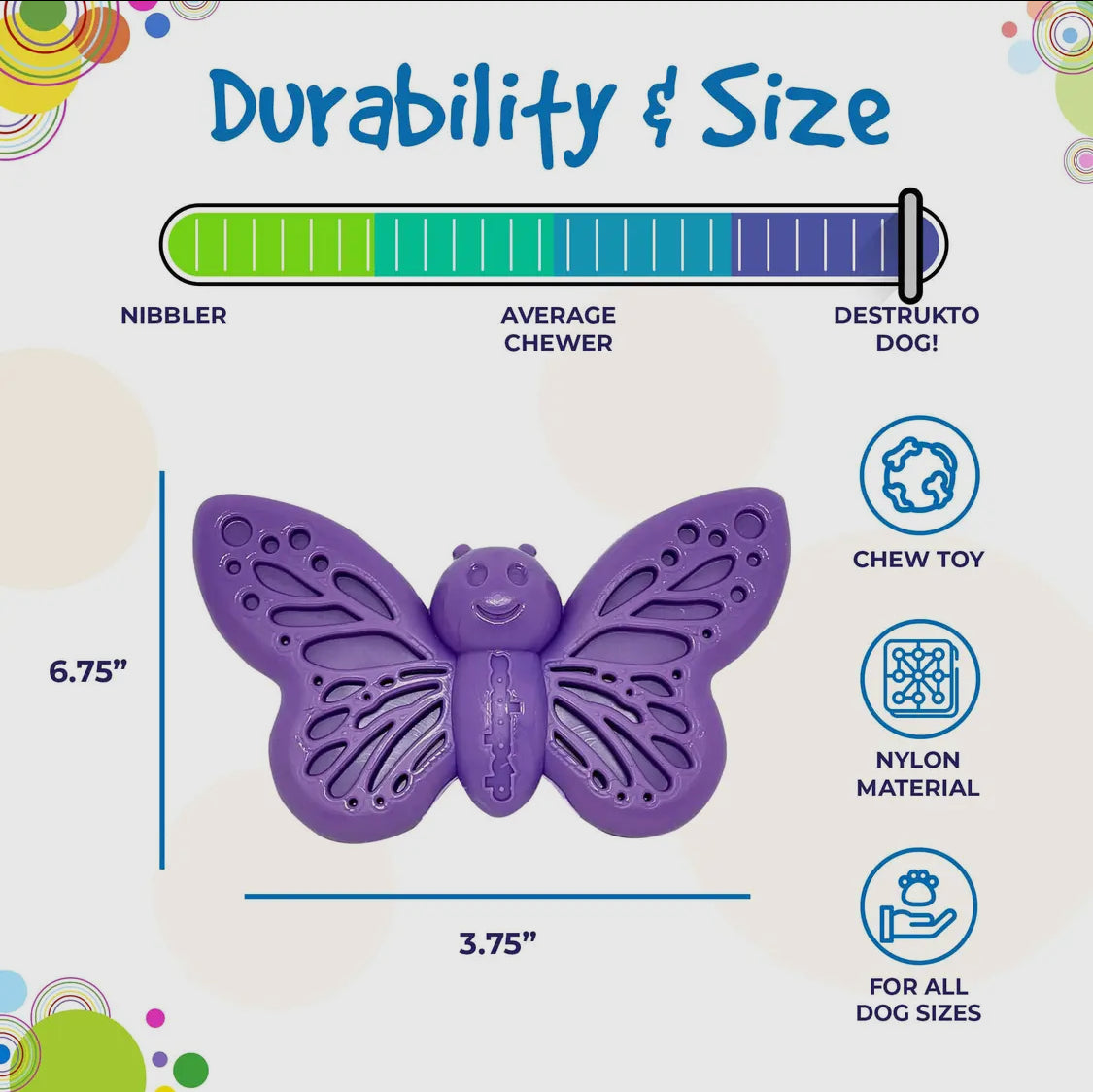 Butterfly Chew Toy