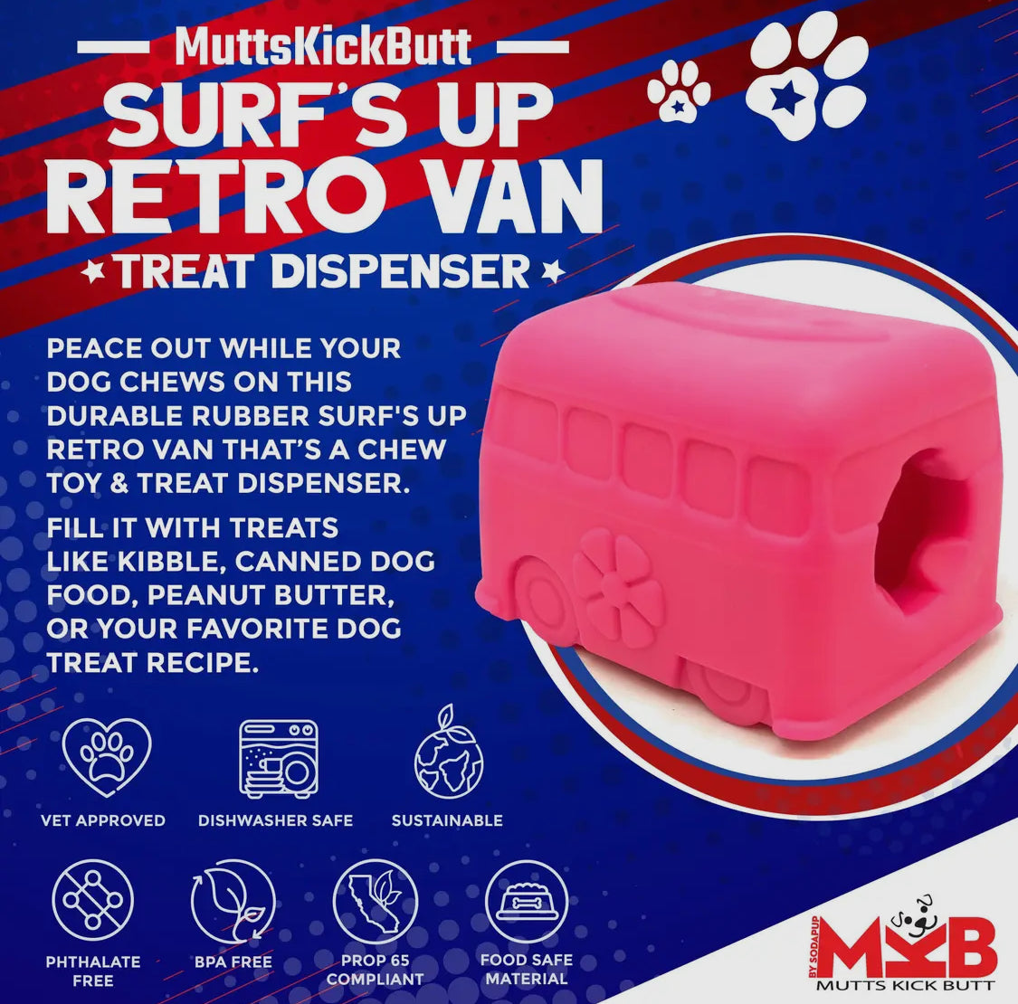 Retro Van Chew Toy