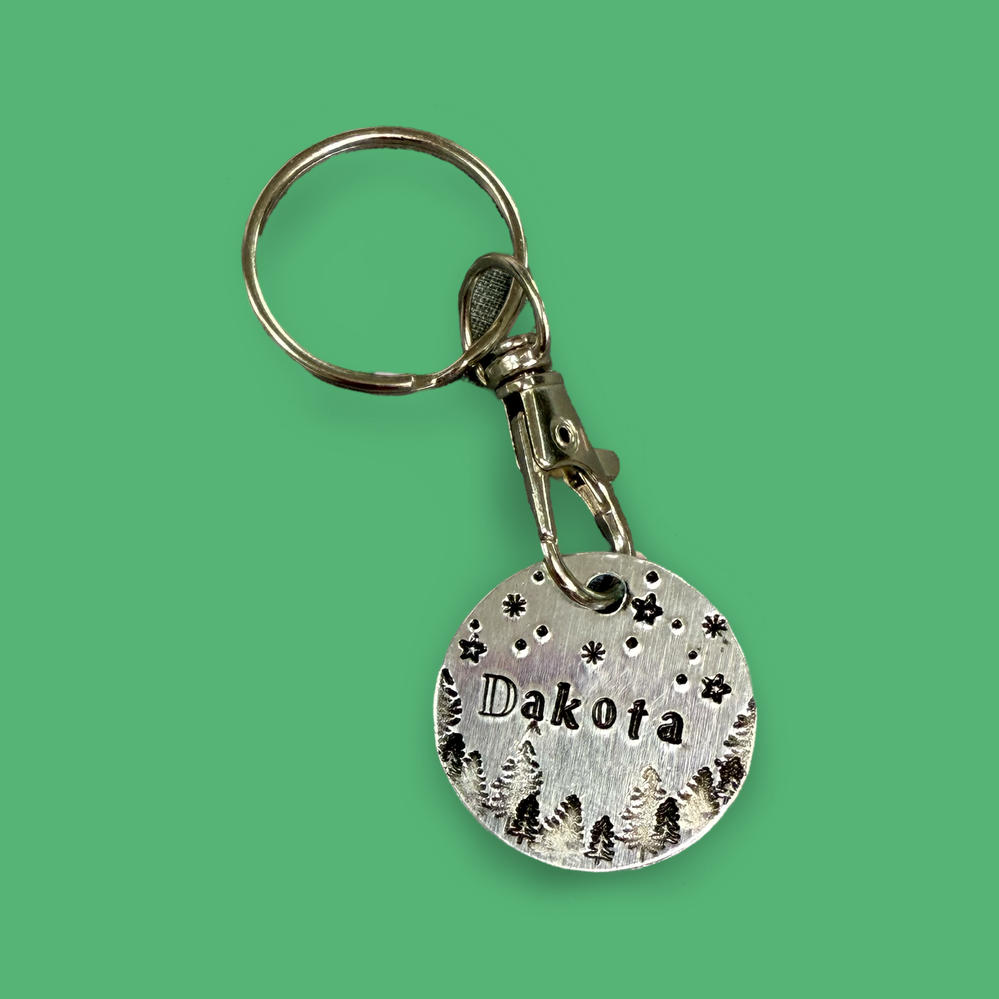 Pet ID Tag (Handstamped)