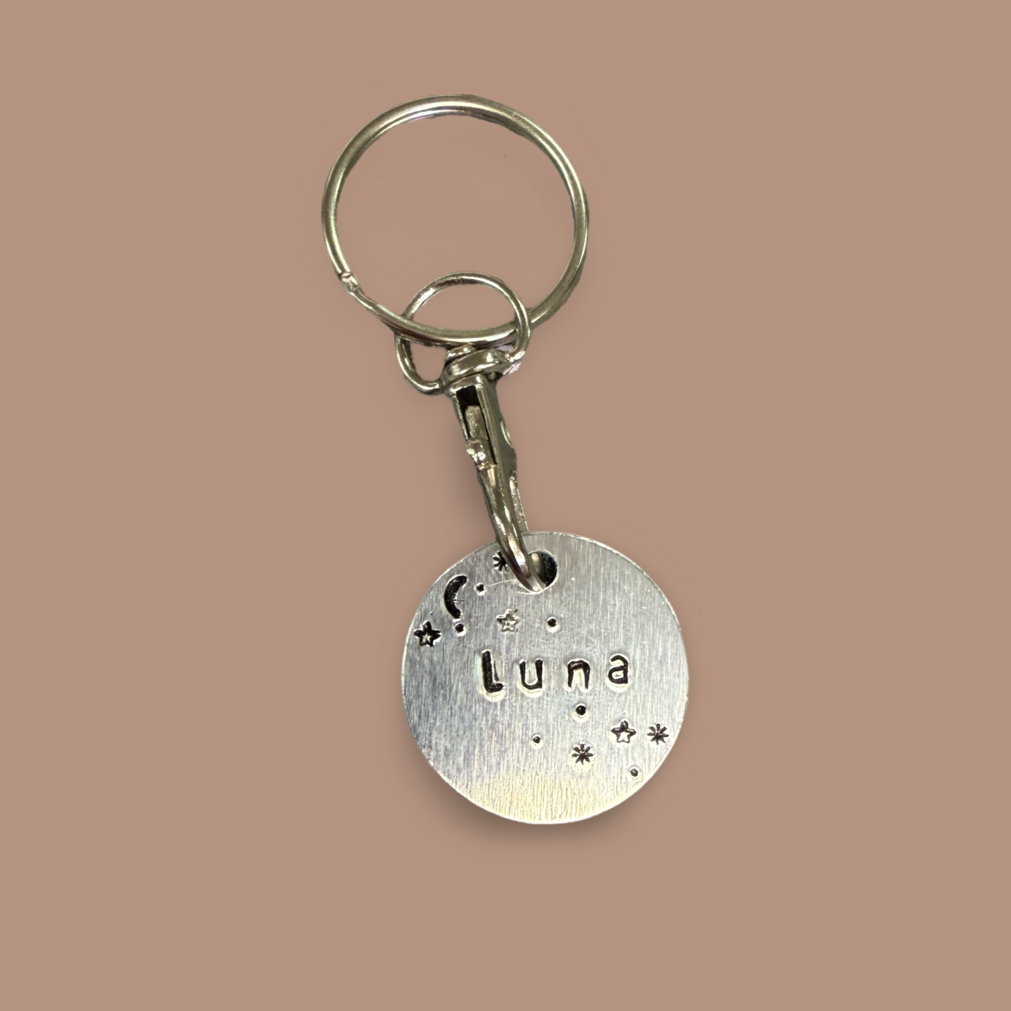 Pet ID Tag (Handstamped)